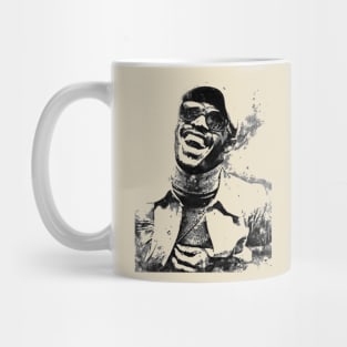 Stevie Wonder Faded Mug